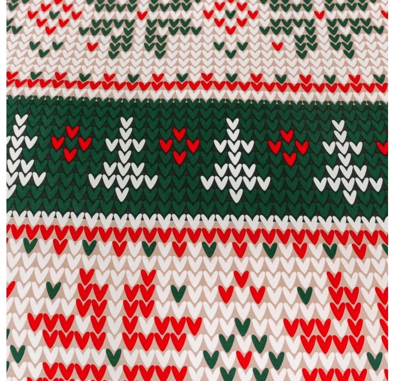 Mikroszálas ágyneműhuzat FROSTED CHRISTMAS színes Ágyneműhuzat mérete: 2 db 70 x 90 cm | 200 x 220 cm