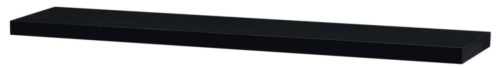 P-002 Poliță 120 cm, MDF, Culoare Negru
