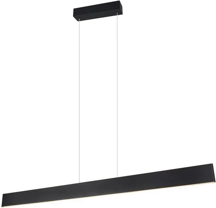 TRIO 349710132 GALWAY Modern Led Függesztett Lámpa Fekete LED IP20