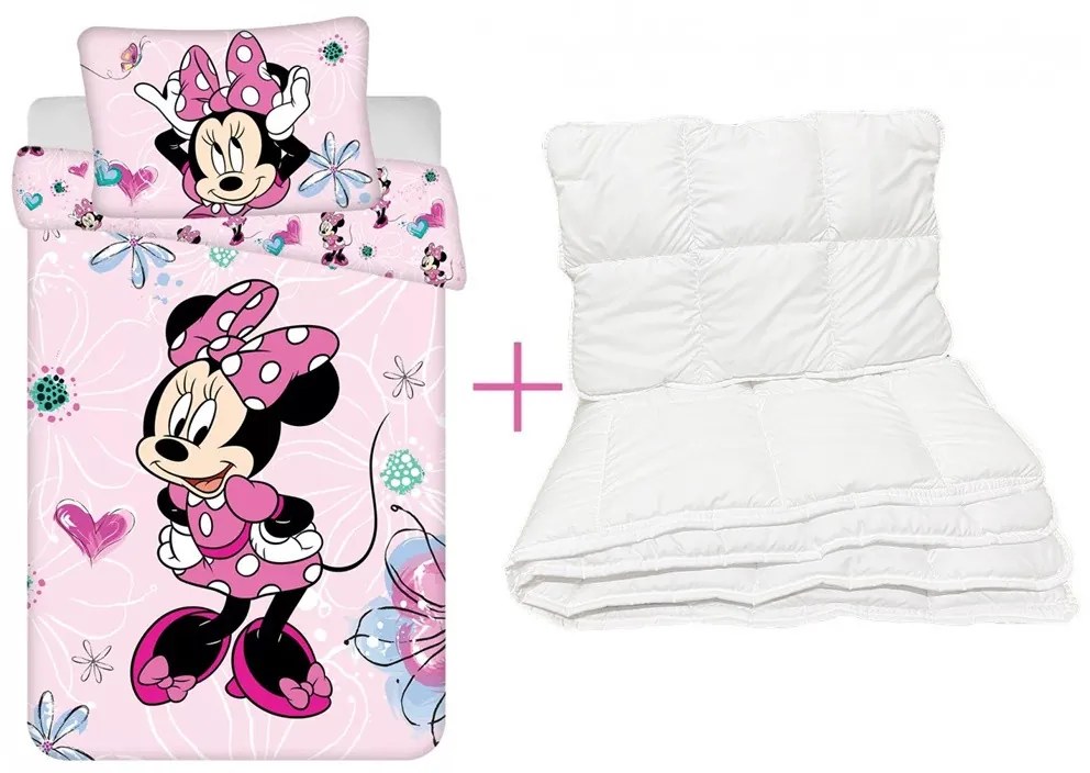 Disney Minnie ovis ágynemű szett (flowers)