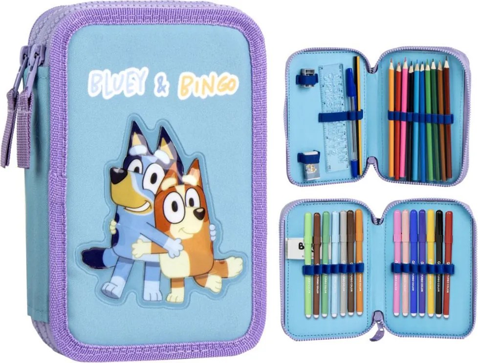 Bluey Bingo tolltartó töltött 2 emeletes