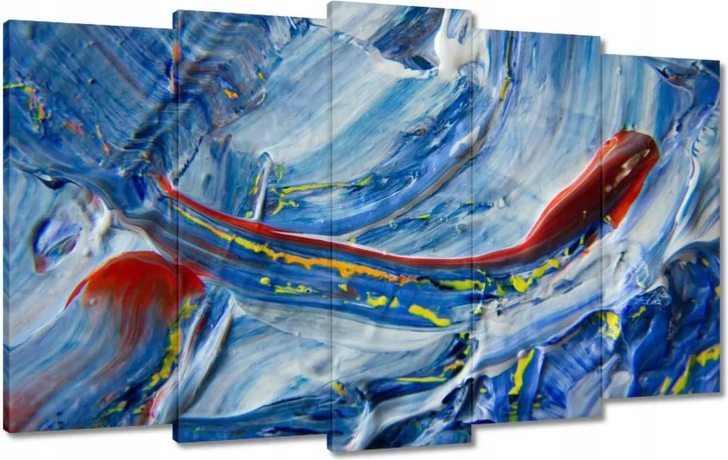 Festmények 100x60 Absztrakt Ikrek