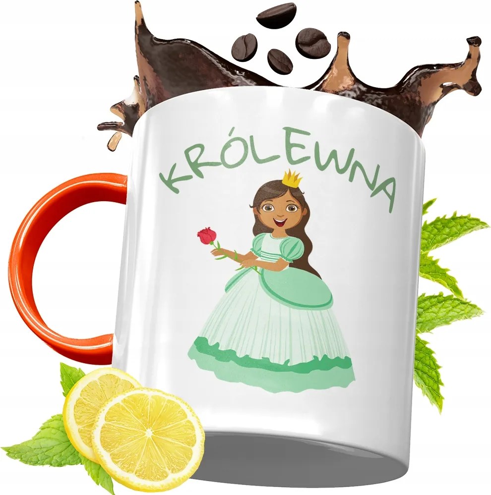 Narancssárga Bögre Gyerekeknek Gyereknapra, fényképes nyomattal