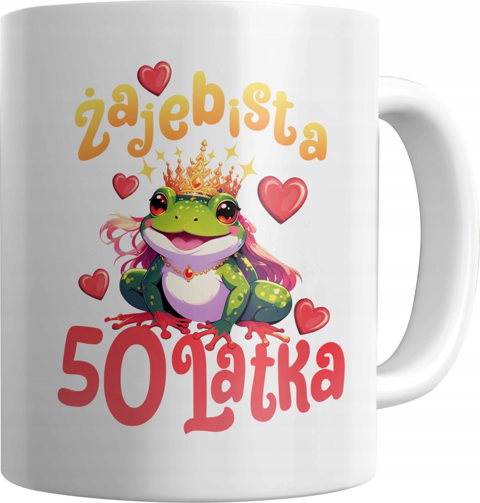 Nyomott Mintás Bögre 50 Éves Születésnapi Ajándék