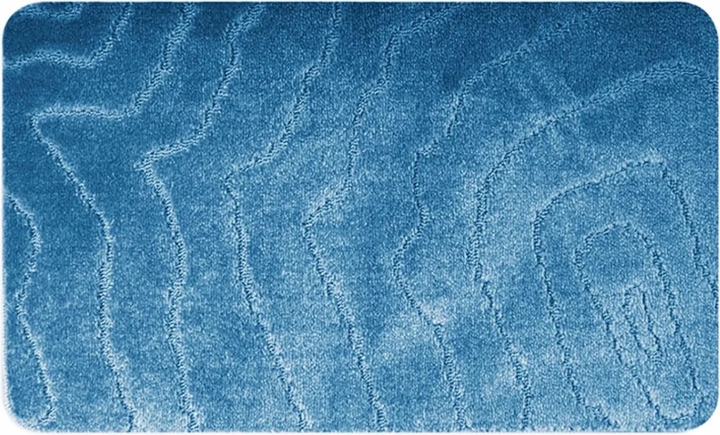 Fürdőszobaszőnyeg Puha Kék Csúszásgátló