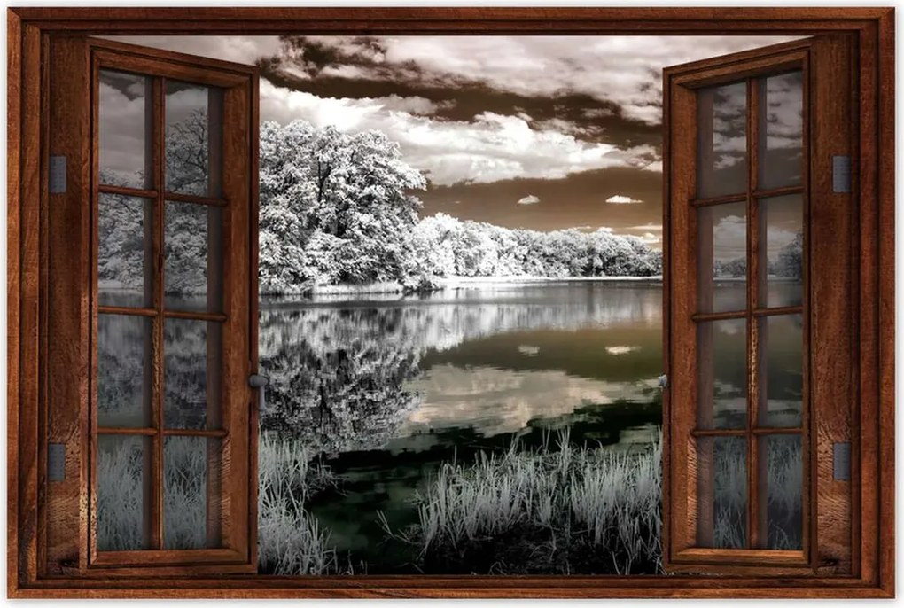 Poszterek 90x60 Tájkép Infravörös Ir