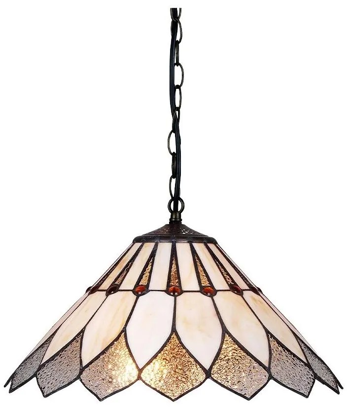 Prezent 217 -  Csillár láncon TIFFANY 2xE27/60W/230V