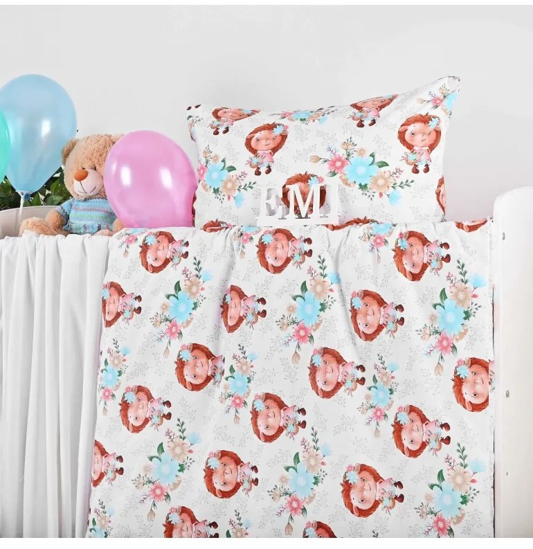 EMI Moncsicsi gyermek pamut ágyneműhuzat, Gyerekgarnitúra 90x130 + 45x65