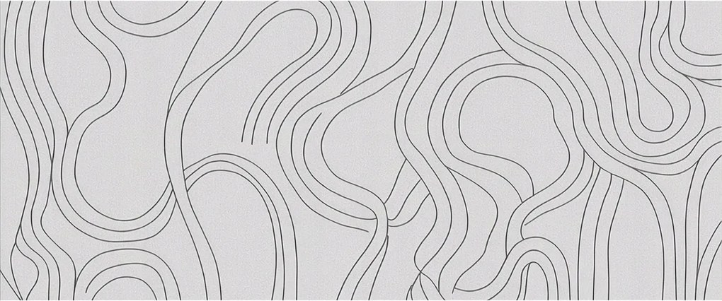 Flizelina Dekoratív Fotótapéta Hálószobába Organikus vonalak 250x104 Ragasztó