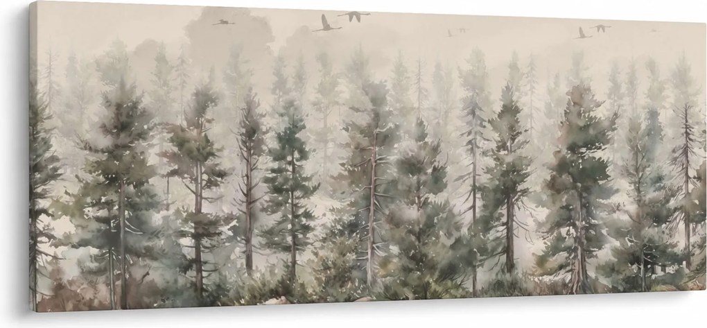 Kép - Fenyőerdő I., akvárium (120x50 cm)