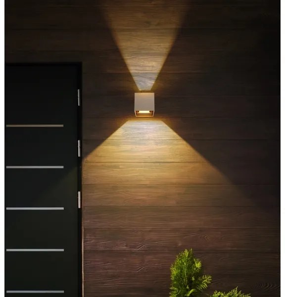 Globo 34168SA - LED kültéri fali lámpatest VERONIKA 2xLED/3W/230V IP54