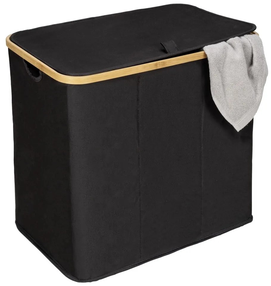 Textil szennyeskosár 105 l Trio Ecori – Wenko