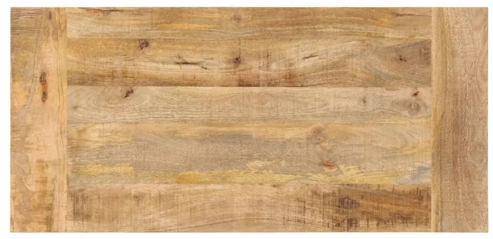 Tömör mangófa dohányzóasztal 110 x 52 x 40 cm