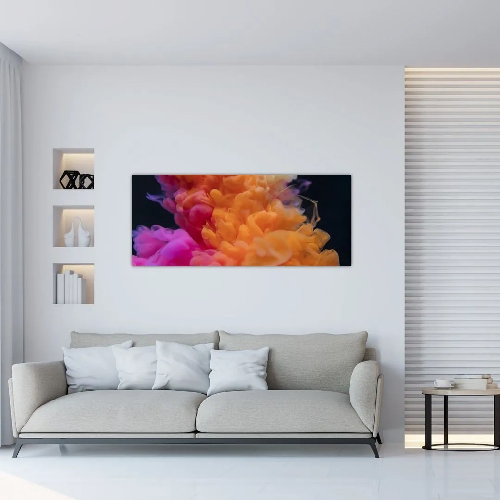 Absztrakciós kép (120x50 cm)