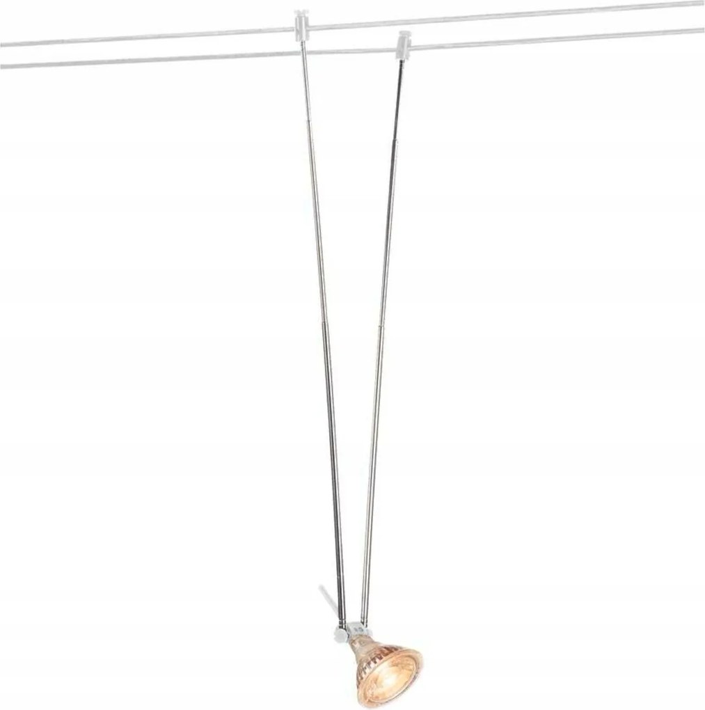 Slv Big White Telescopic, kötéllel ellátott lámpatest alacsony feszültségű Te kötélrendszerhez