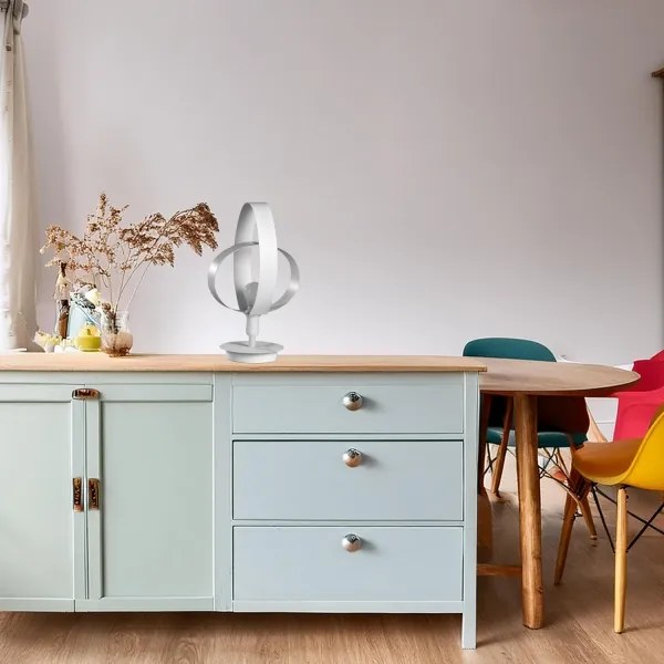 ONLI - Asztali lámpa SERENA 1xE14/6W/230V fehér 38 cm