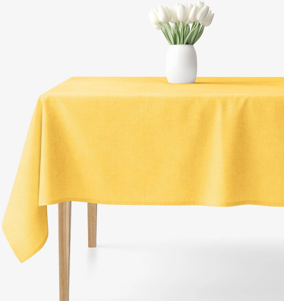 Goldea szögletes terítő malaga - sárga 100 x 100 cm