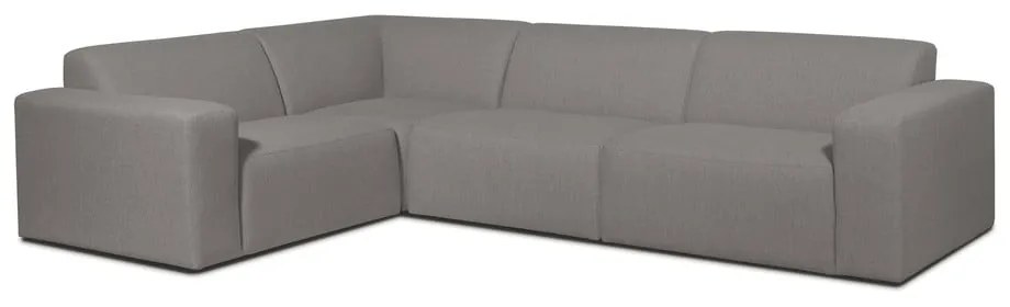 Szürke sarokkanapé (bal oldali) Roxy - Scandic
