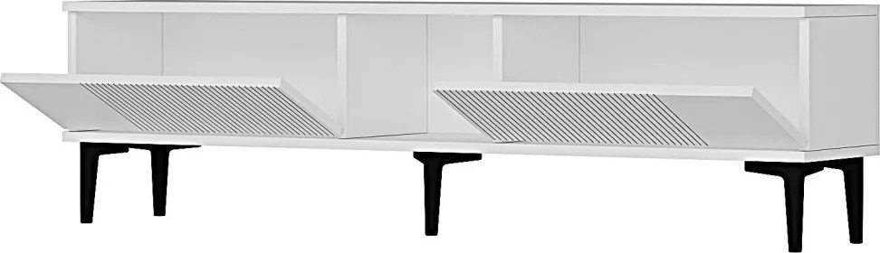 Corsa TV-állvány, fehér, 150 cm