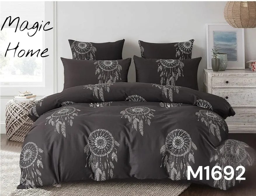 Ágynemű Garnitúra 200X220 100% Pamut 3 Részes Kétoldalas