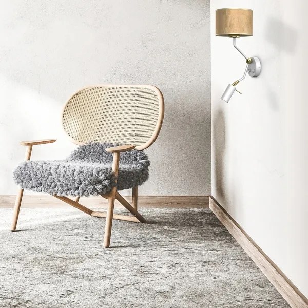 Fali lámpa CORK 1xE27/40W/230V + 1xGU10/MR11/7W