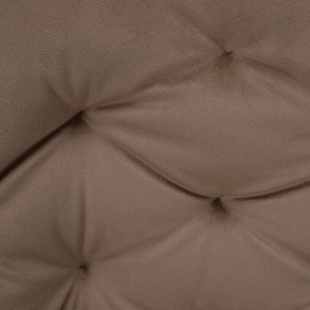 Fotel, világosbarna/fekete, VERIO