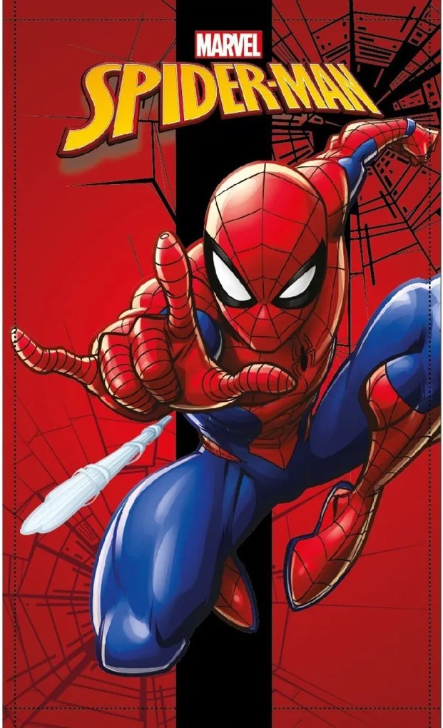 Pókember City Swing kéztörlő, arctörlő, törölköző 30x50cm