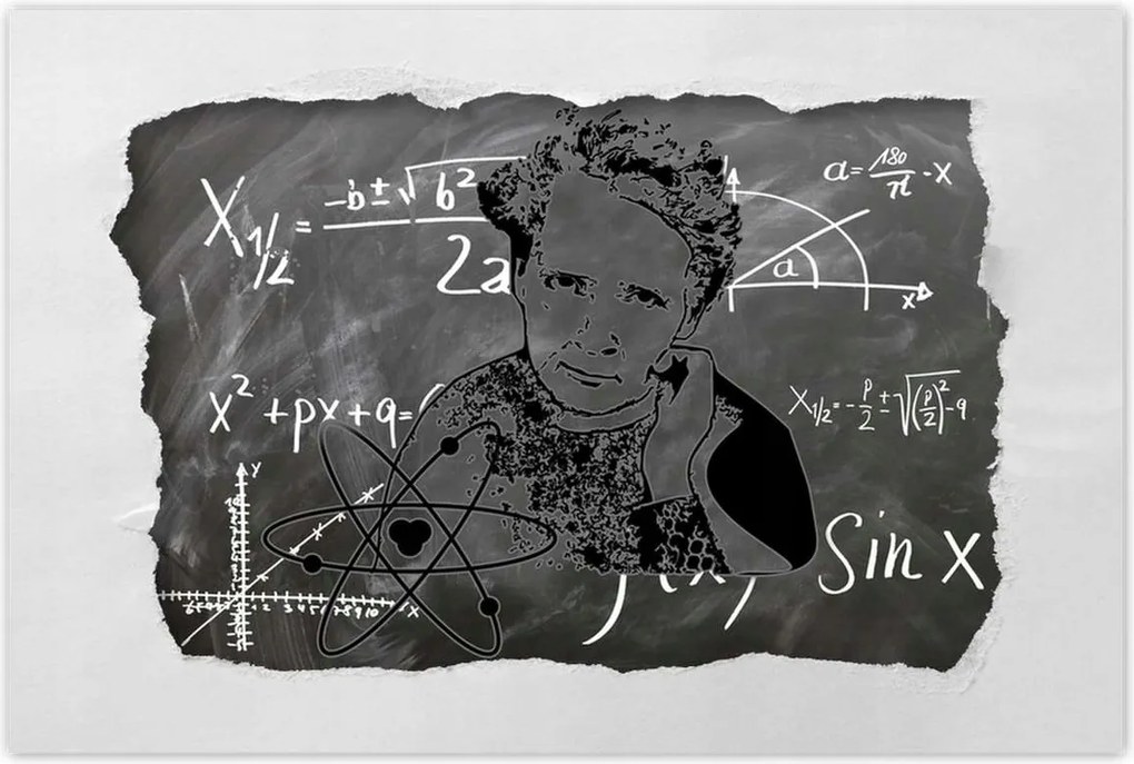 Poszterek 60x40 Maria Skłodowska Curie