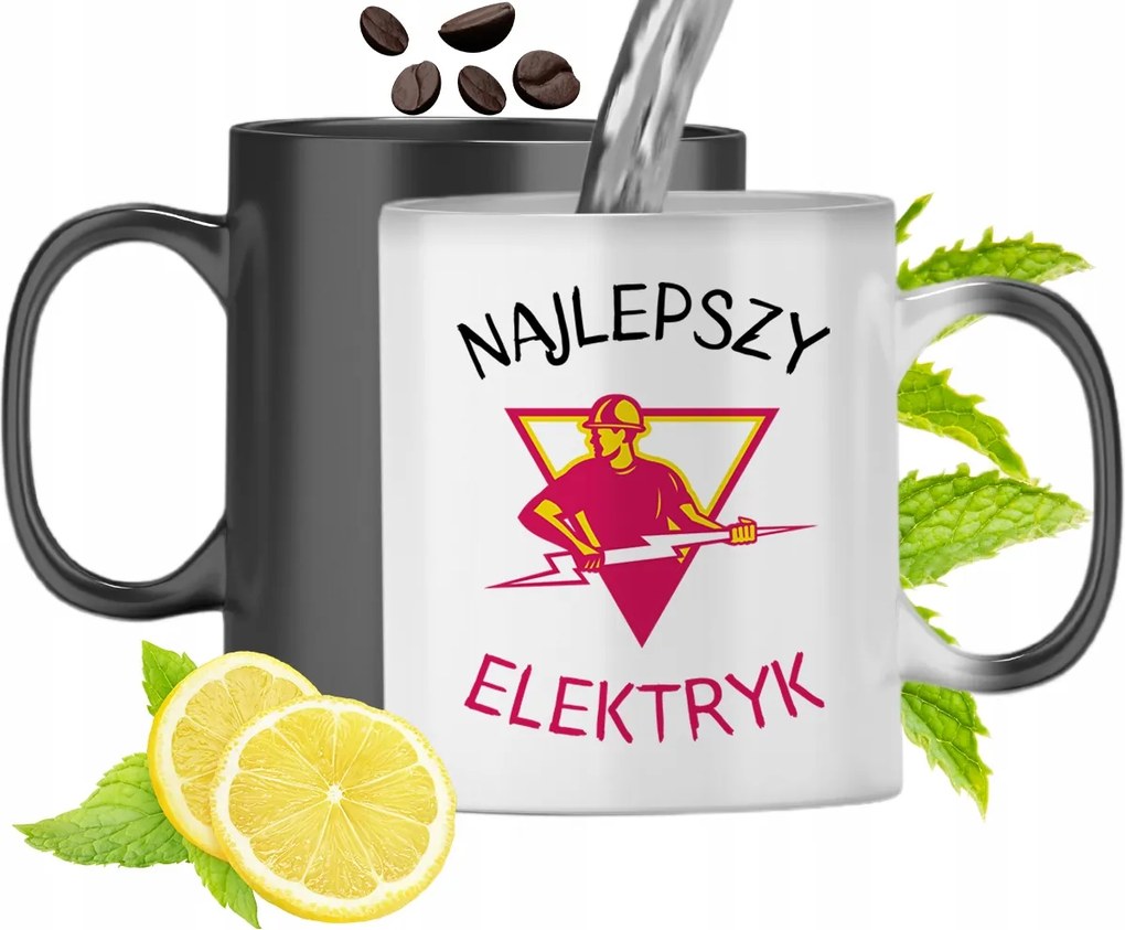 Mágikus Bögre Villanyszerelőknek Színváltós Nyomtatott Fényképpel
