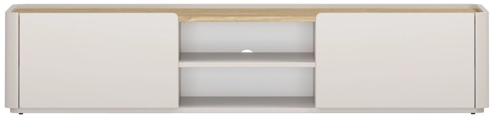 Elivo TV-szekrény 170 cm fiókkal - kasmír / olajozott tölgy