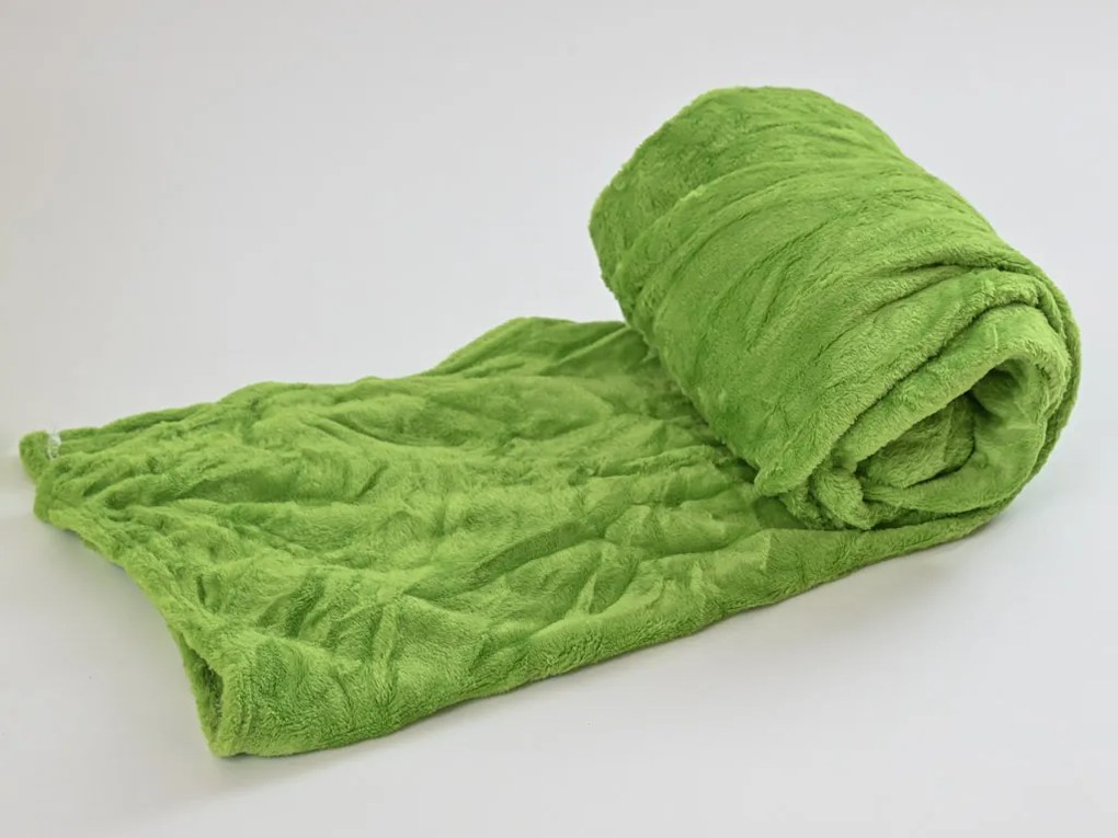 Plüss KAMÉLEON zöld babatakaróval belül