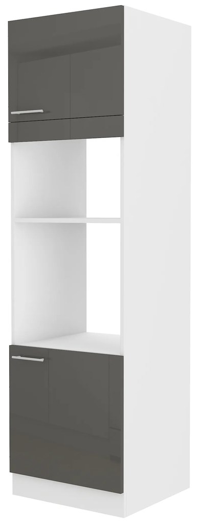 Élelmiszer szekrény a sütő alá Lavera 60 DPM 210 2F (fehér). 1032433