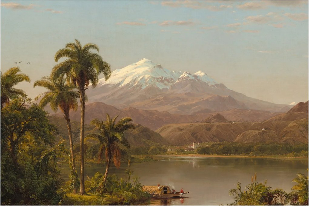 Kép - Frederic Edwin Church, Tamaca Palms, reprodukciók (90x60 cm)