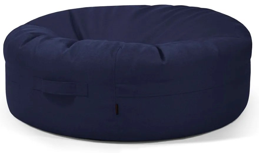 Kék babzsákfotel Roll 135 – SLOWDOWN