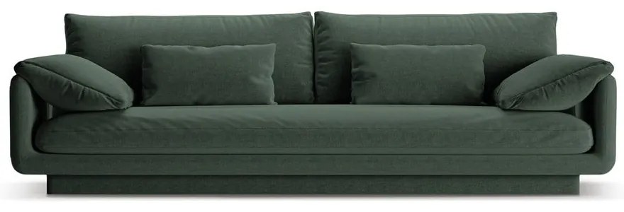 Sötétzöld kanapé 250 cm Torino – Micadoni Home