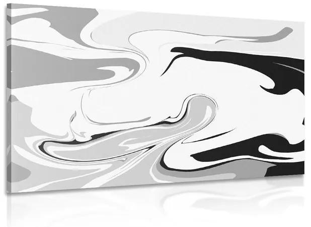 Kép absztrakt minták különböző felületen fekete fehérben
