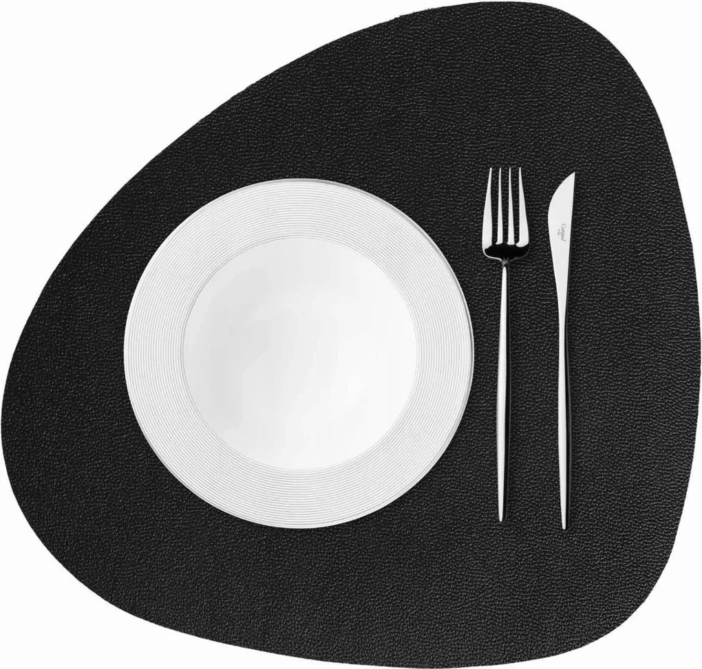Asztali alátét 35x45 fekete tányérokhoz