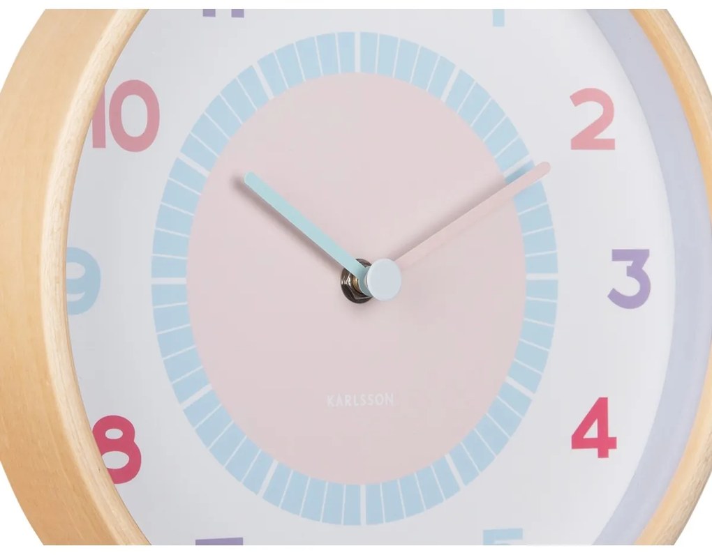 Karlsson 5963MC design falióra világoskék, átmérő 25 cm