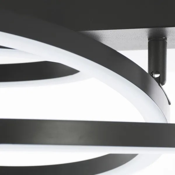 Brilliant - PEDLEY dimmelhető LED mennyezeti lámpa LED/36W/230V fekete