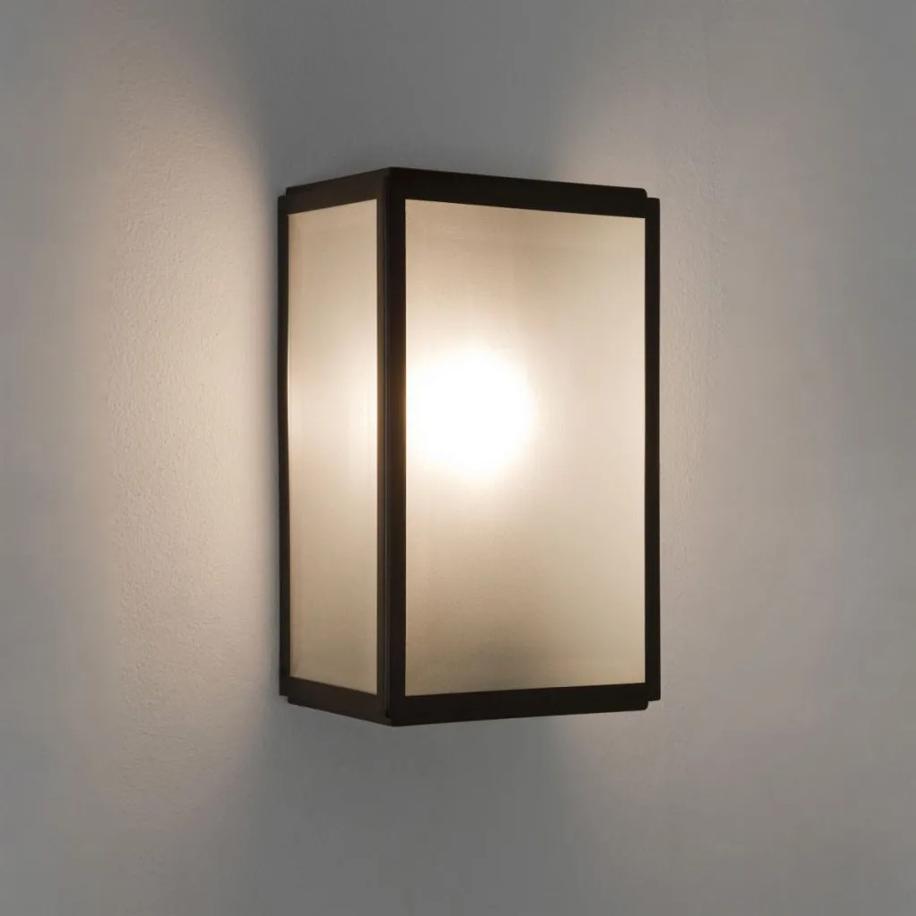 ASTRO LIGHTING 1095039 HOMEFIELD Modern Kültéri Fali Lámpa Fekete Struktúra E27 IP44