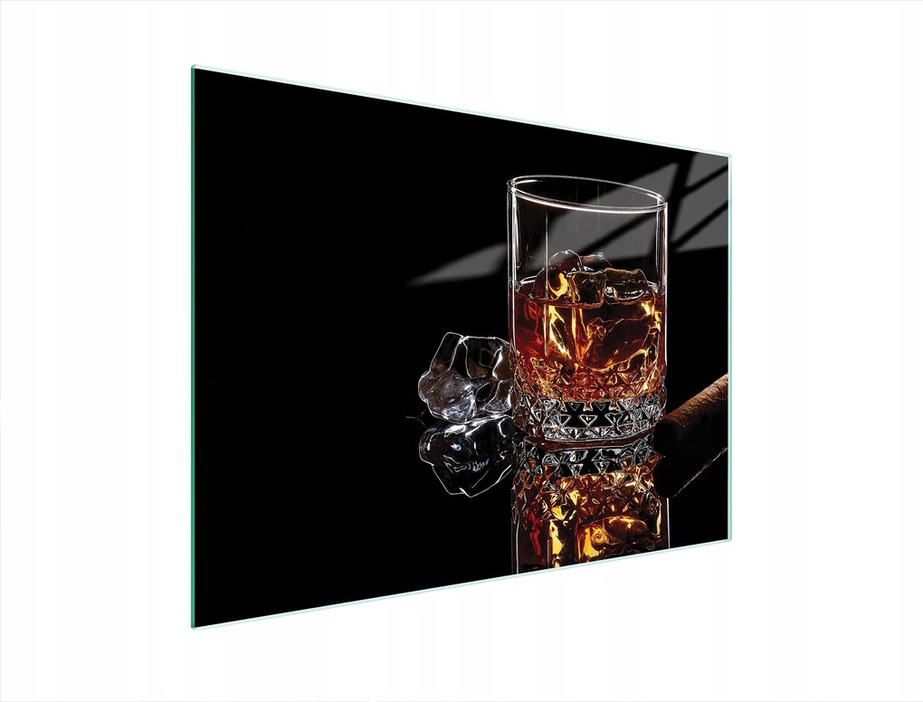 Üveg Vágódeszka 40x30 Whisky Edzett Üveg