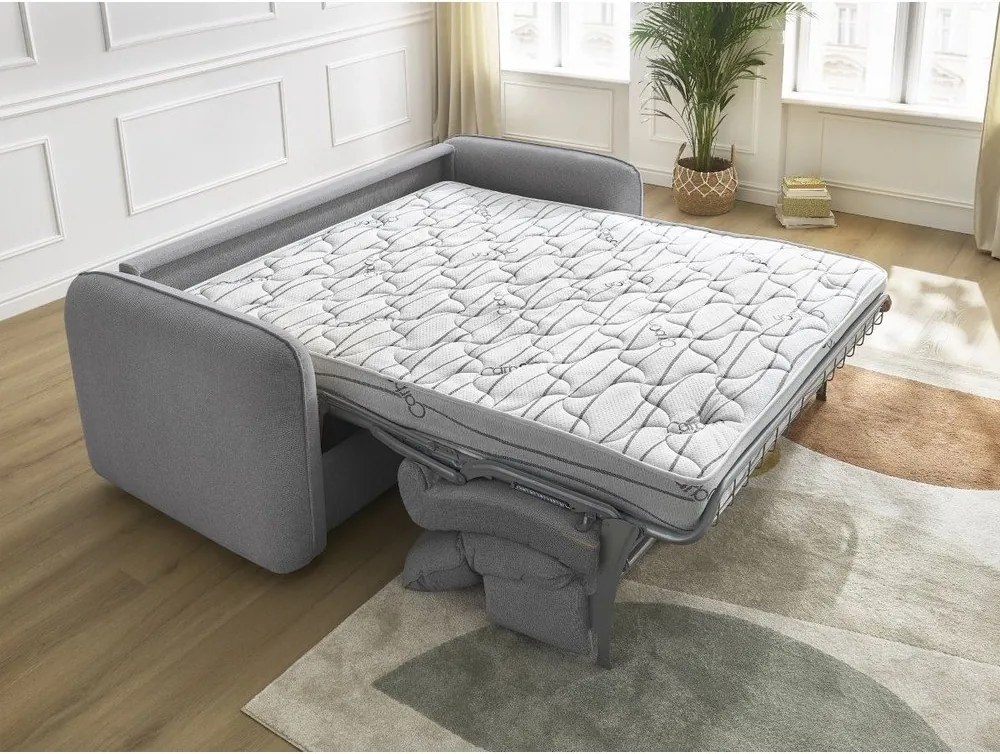 Sötétkék kanapé 216 cm Achille – Bobochic Paris