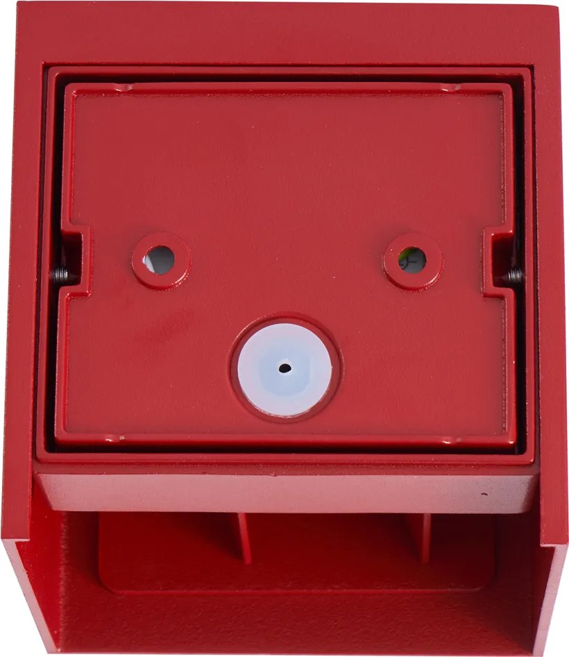 Modern kültéri fali lámpa sötétvörös LED-del IP54 - Edwin