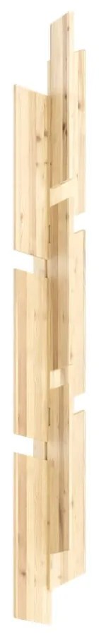 Natúr színű borovi fenyő fali fogas 26 cm Keeper – Karup Design