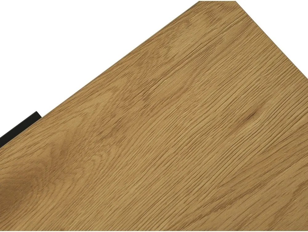 Tárolóasztal tölgyfa dekorral 30x40 cm Cesura – Unique Furniture