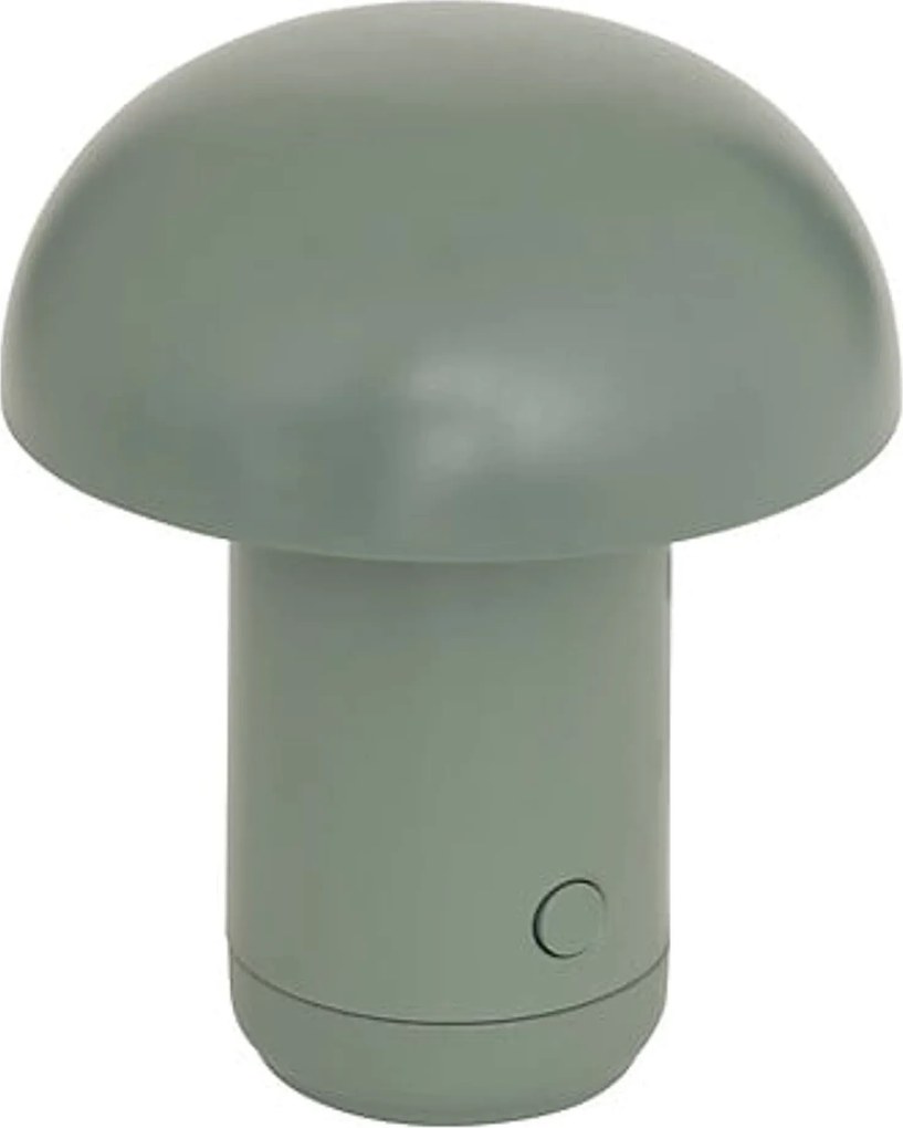 LED asztali lámpa FUNGHI 11,2 cm, zöld