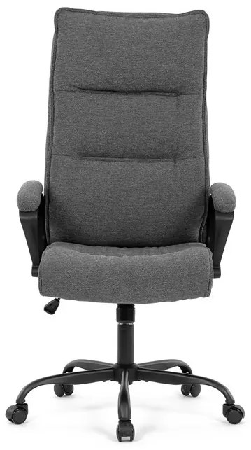 Szürke Szövet Irodai Szék, Hinta Mechanikával. KA-Y348 GREY2