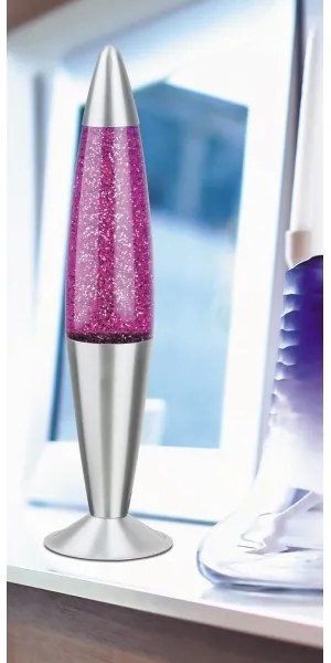 Rabalux 4115 - Lávalámpa GLITTER 1xE14/25W/230V