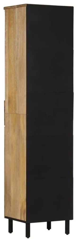 tömör mangófa fürdőszobaszekrény 38 x 33 x 160 cm