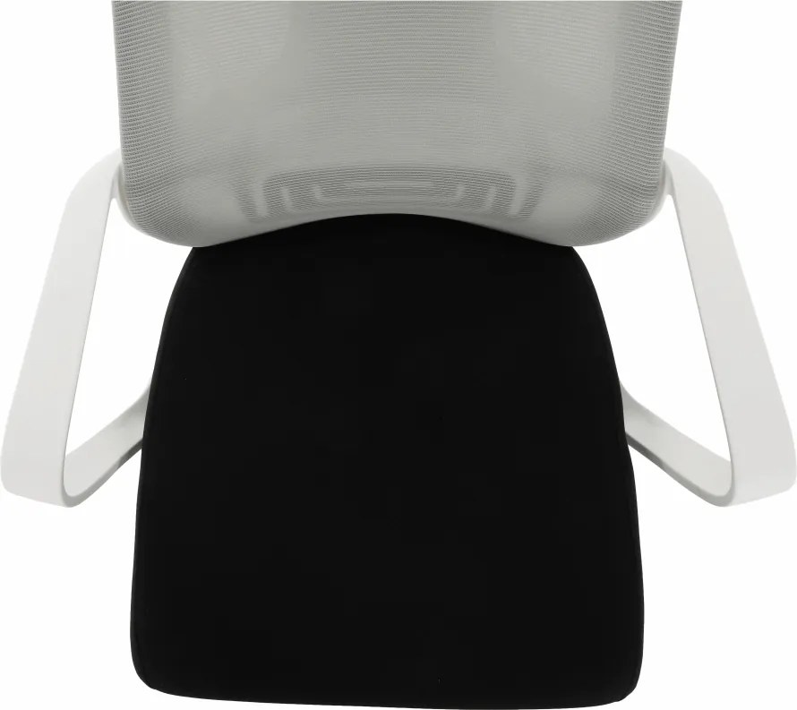 Irodai szék, szürke/fekete/fehér, TAXIS